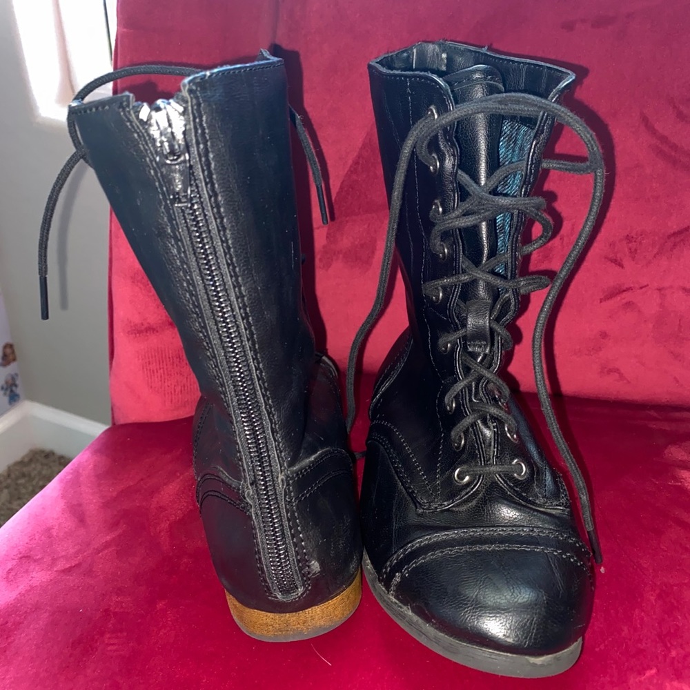 Cherokee Hermina black boots girl size 3